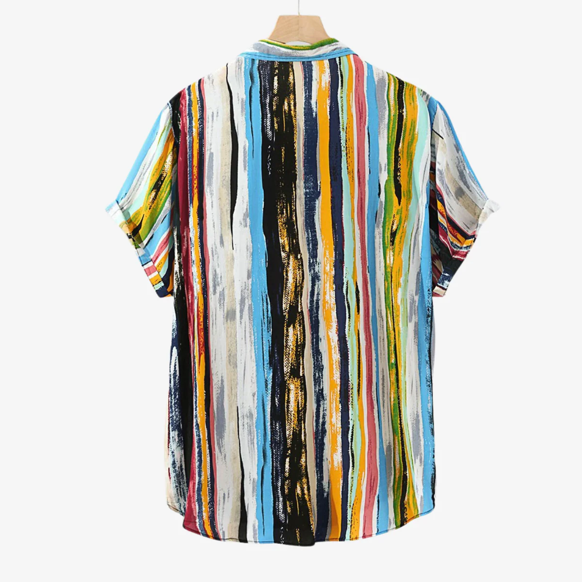 Abstract Artisan Print Shirt - Image 2