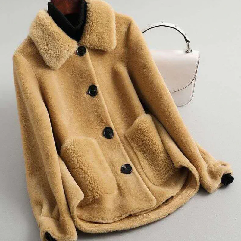 Amelia Rosette Wool Jacket - Image 3