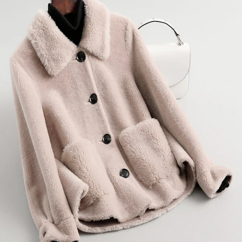 Amelia Rosette Wool Jacket - Image 4