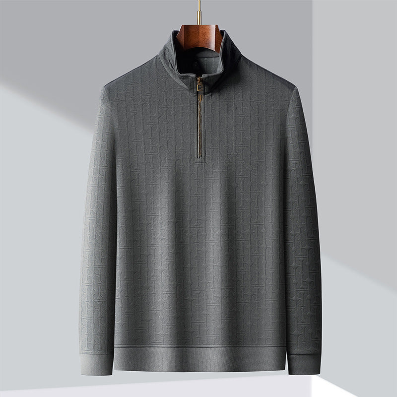 Bleu Quarter-Zip Sweater - Image 4