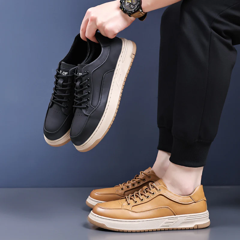 Boston Leather Sneakers - Image 9