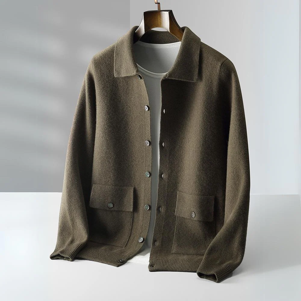 Byron Bay Merino Wool Cardigan - Image 3