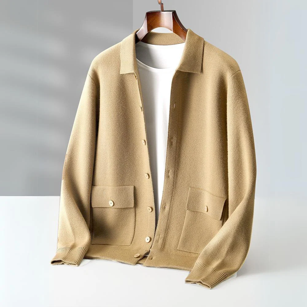 Byron Bay Merino Wool Cardigan - Image 7