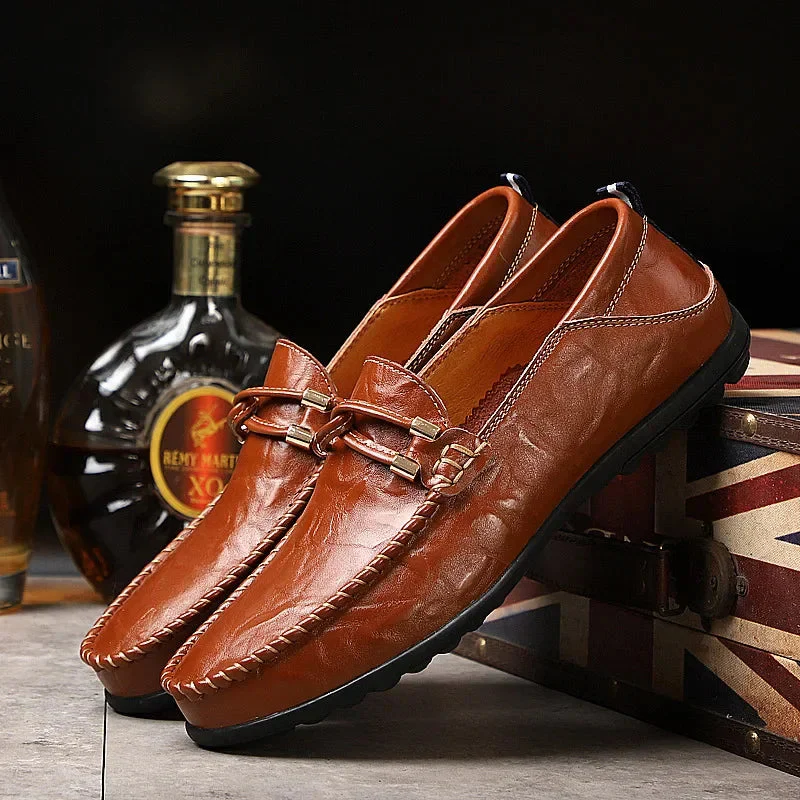 Cambridge Genuine Leather Loafers - Image 2