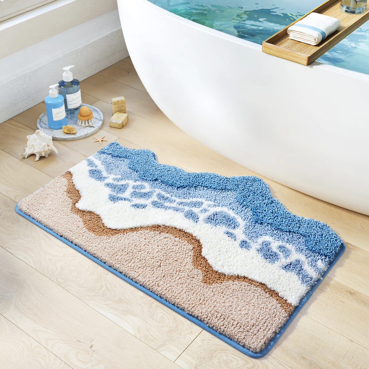 Coastal Wave Rug - Image 4