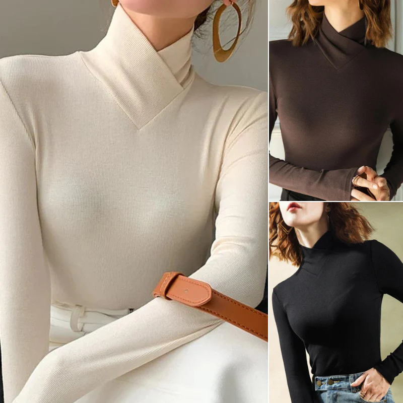 Cross Turtleneck Sweater - Image 4