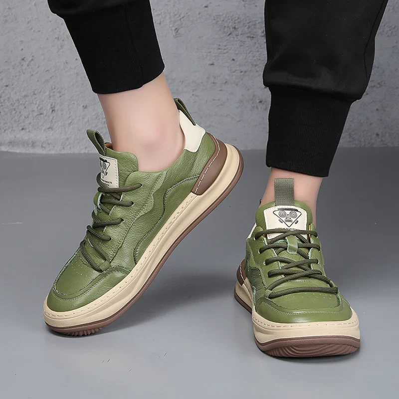 Dolce Italiana Genuine Leather Sneakers - Image 11