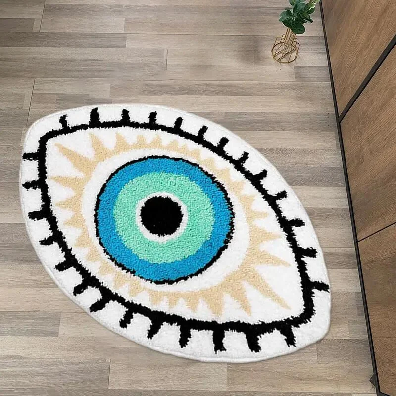 Eclipse Evil Eye Plush Rug - Image 3