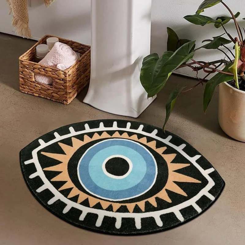 Eclipse Evil Eye Plush Rug - Image 6