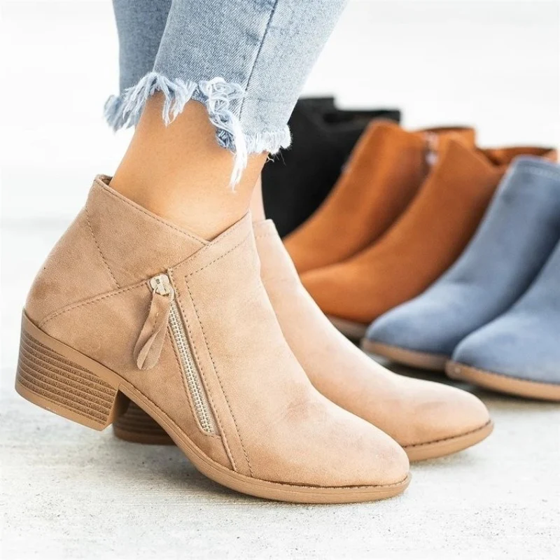 Elise Suede Boots - Image 9