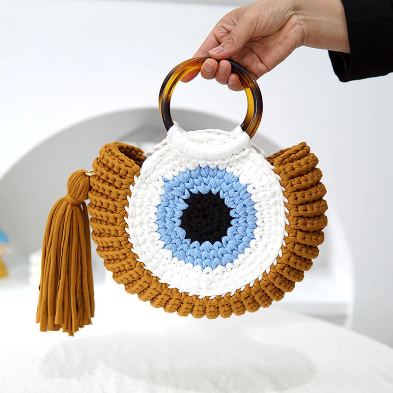 Evil Eye Crotchet Bag - Image 5