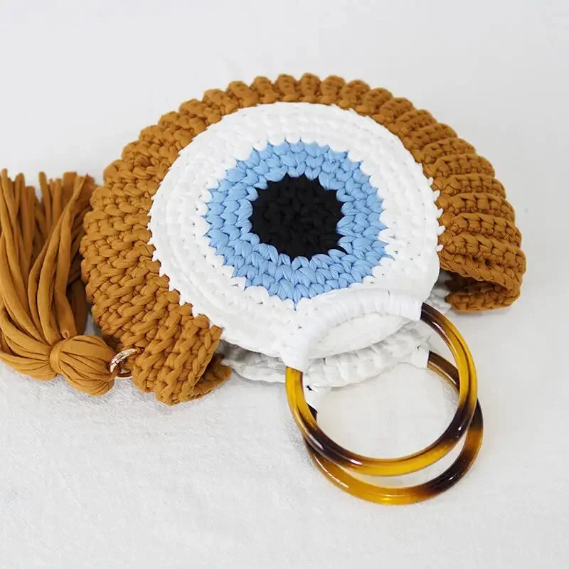 Evil Eye Crotchet Bag - Image 6