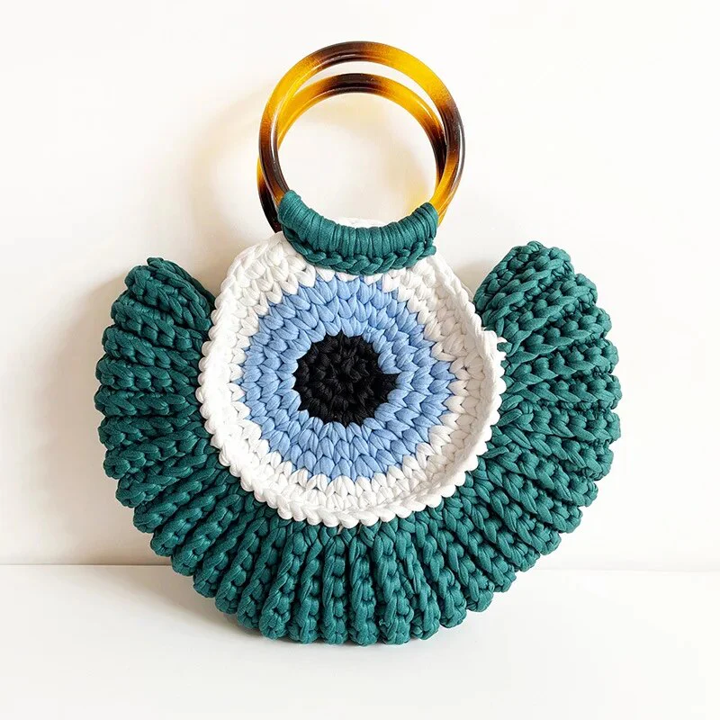 Evil Eye Crotchet Bag - Image 7