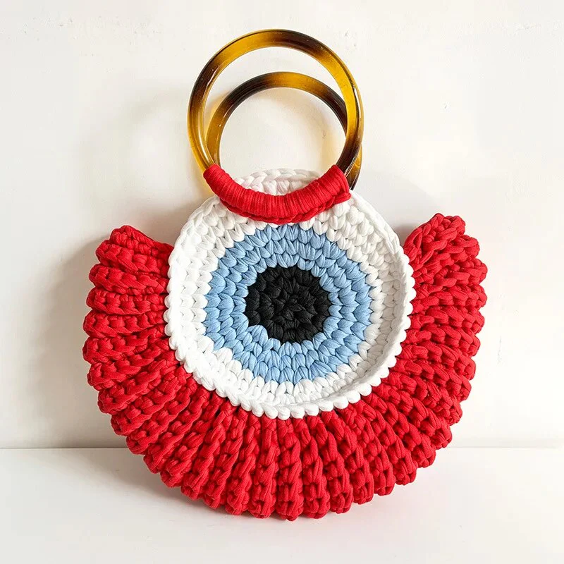 Evil Eye Crotchet Bag - Image 8