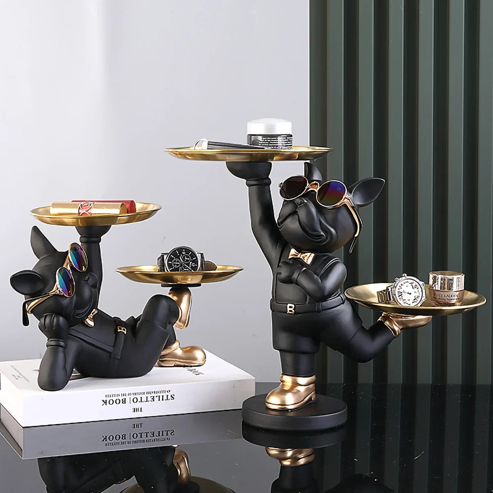 Frenchie Charm Storage Butler - Image 3