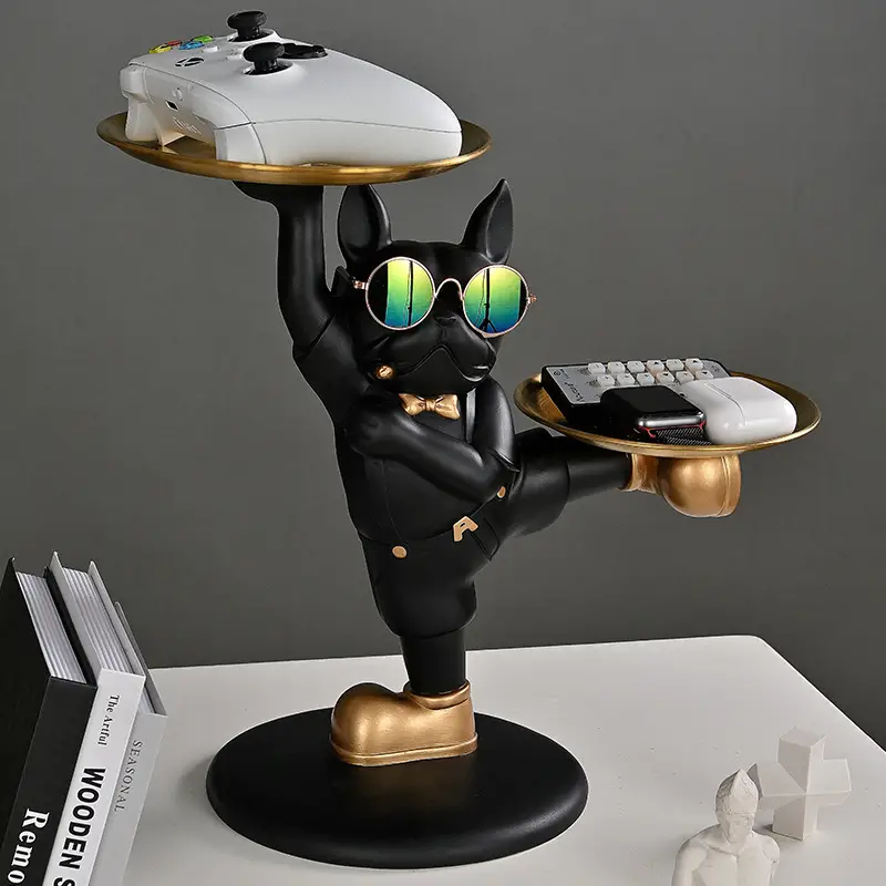 Frenchie Charm Storage Butler - Image 4