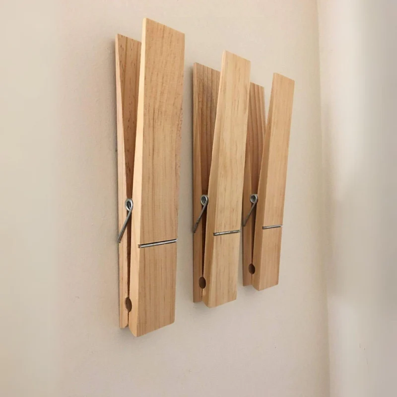 Jumbo Wooden Clothespin - Image 3