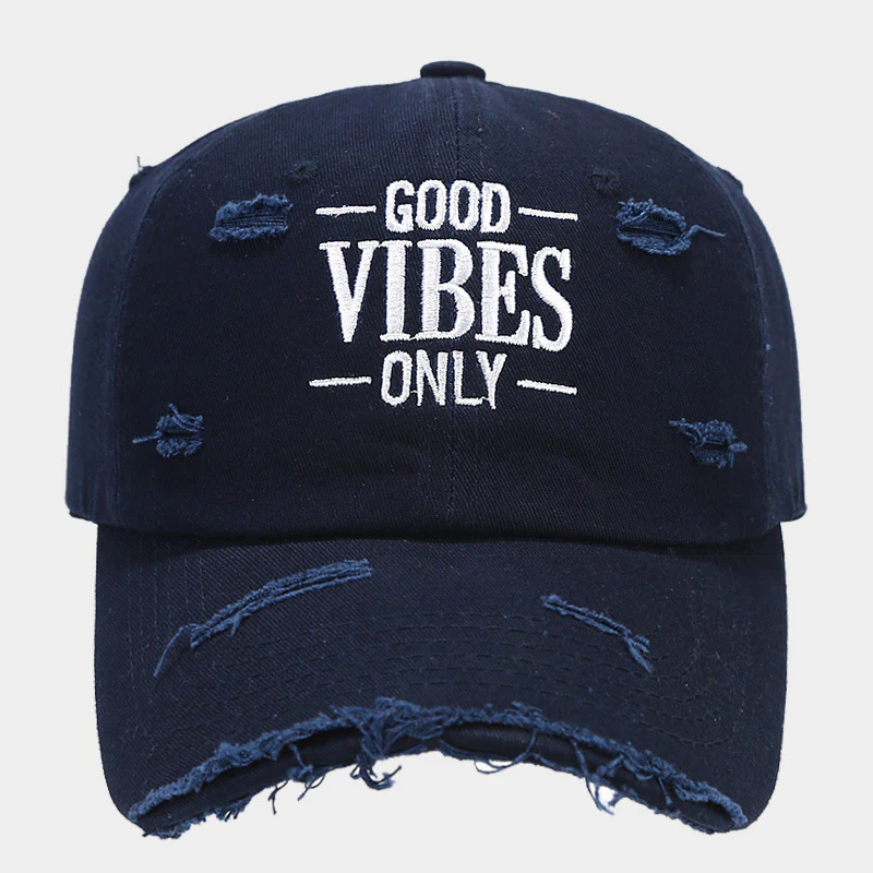 Good Vibes Only Baseball Cap - Image 7