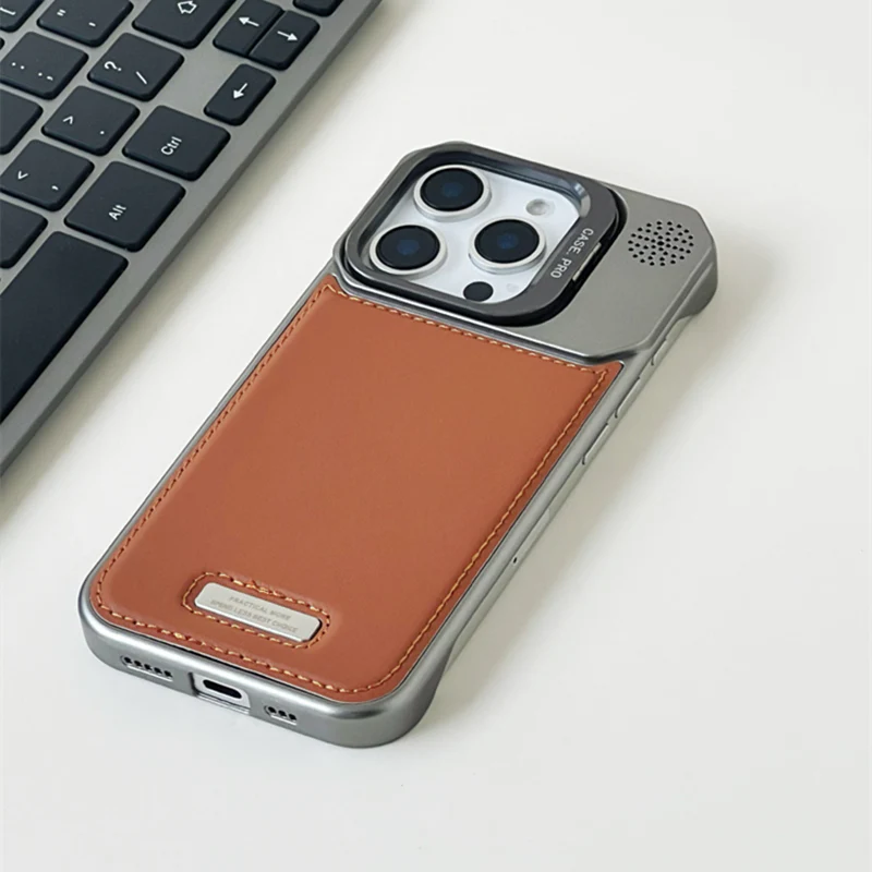 Heritage Leather Magsafe iPhone Case - Image 8