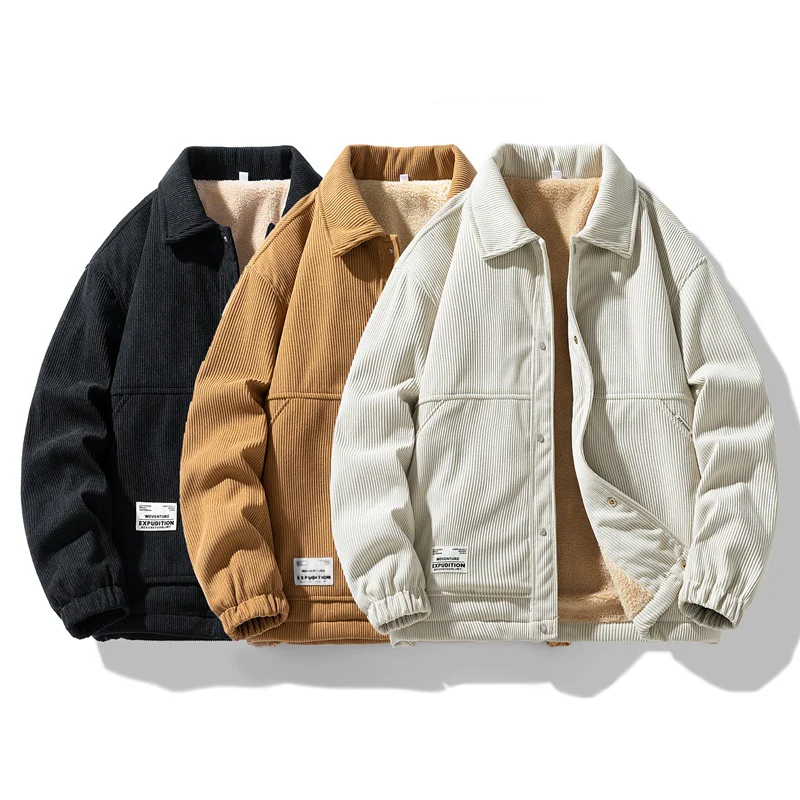 Highland Corduroy Sherpa Jacket - Image 8