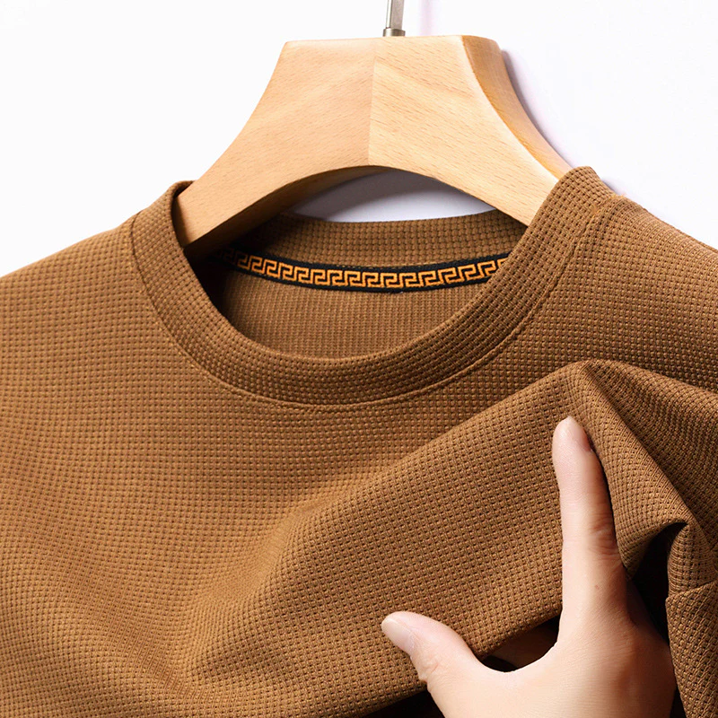 Hype Premium Waffle Knit T-Shirt - Image 4