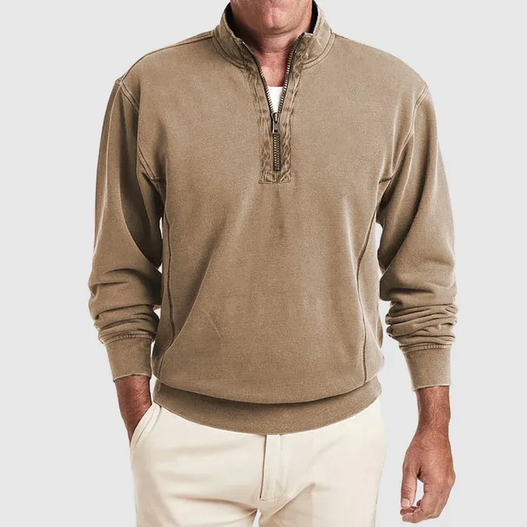 Jersey Quarter-Zip Pullover - Image 5