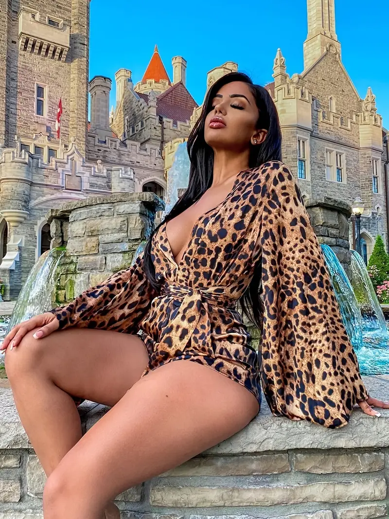 Leopard Chic Jumpsuit - Image 3