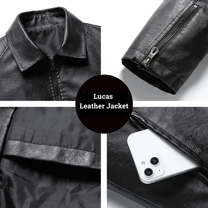 Lucas Leather Jacket - Image 6