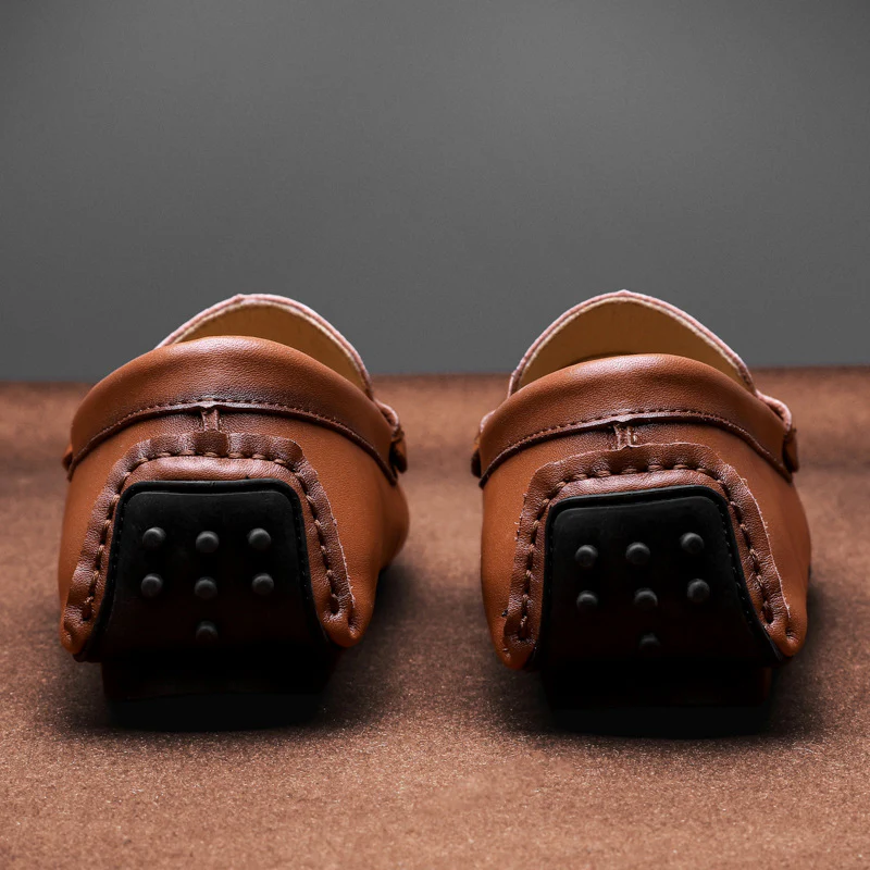 Luciano Genuine Leather Loafers - Image 4