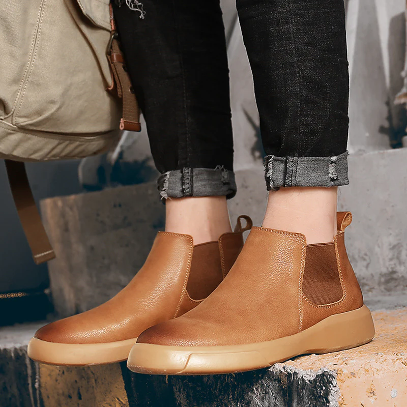Meadow Leather Chelsea Boots - Image 4