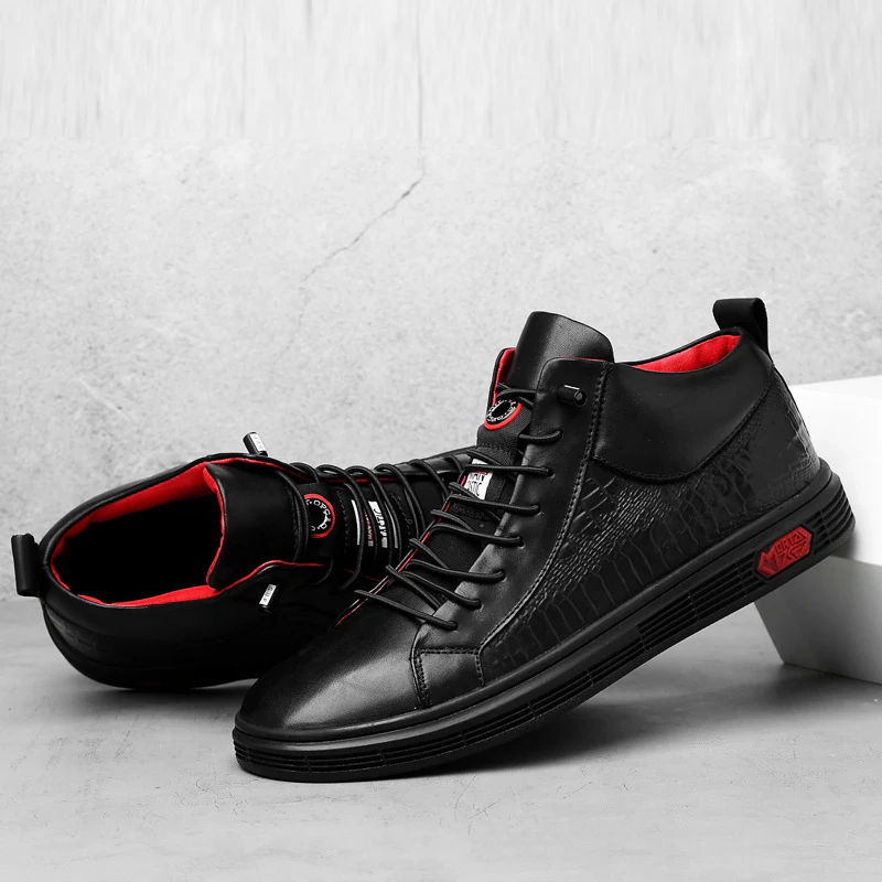 Nero Genuine Leather Sneakers - Image 7