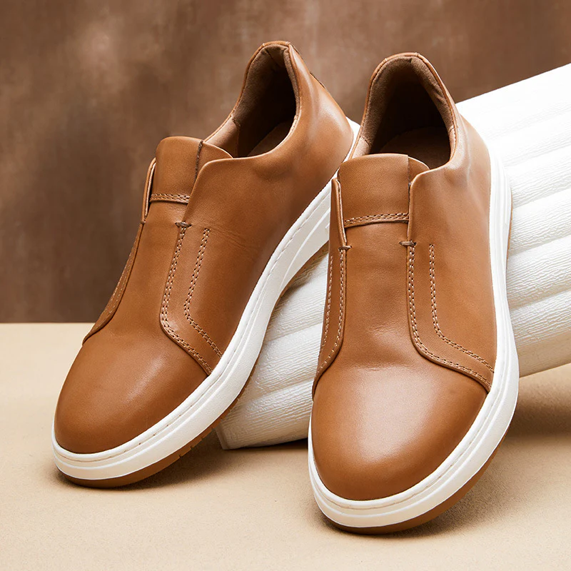 Oxford Leather Sneakers - Image 3