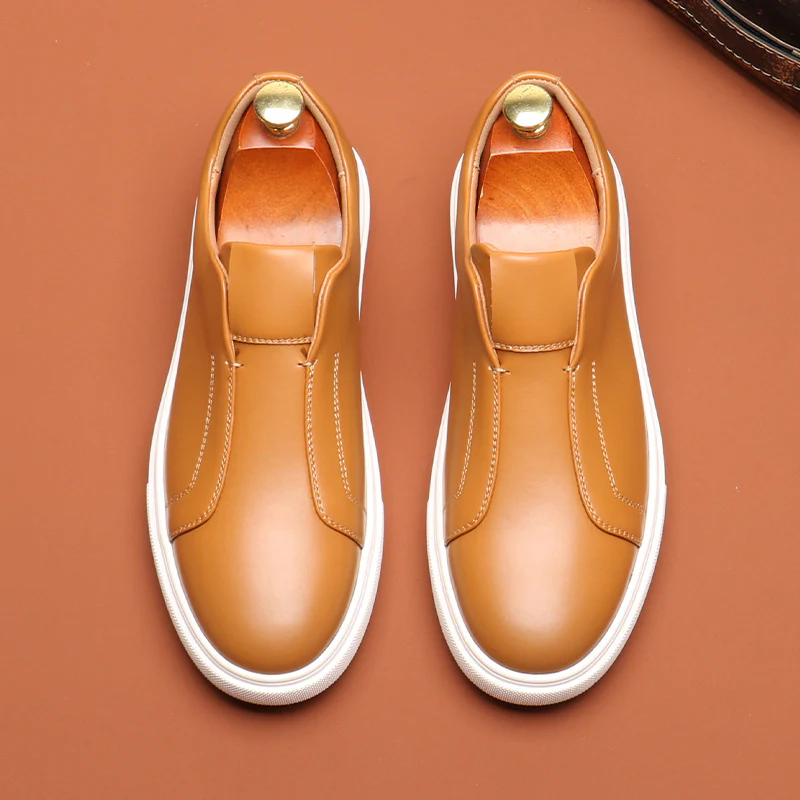 Oxford Leather Sneakers - Image 5