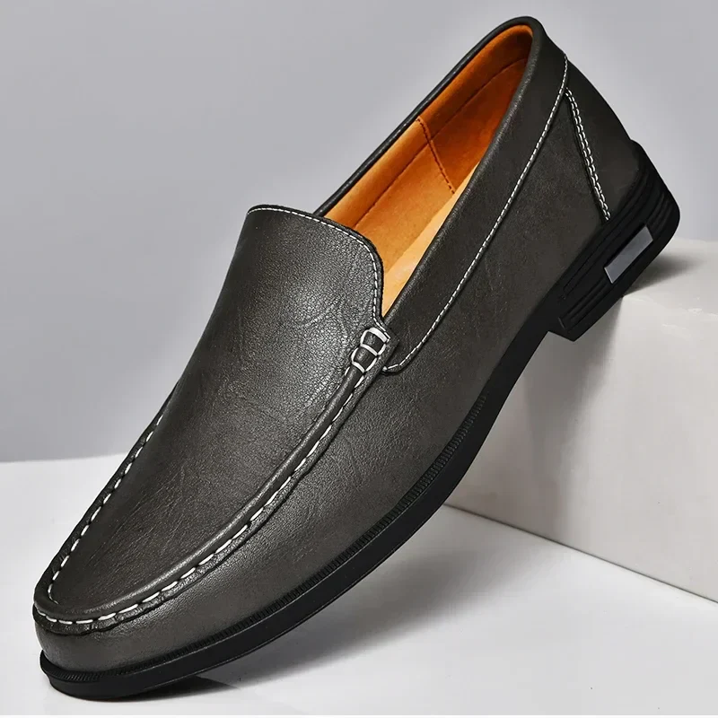 Pelle Italiana Genuine Leather Loafers - Image 19