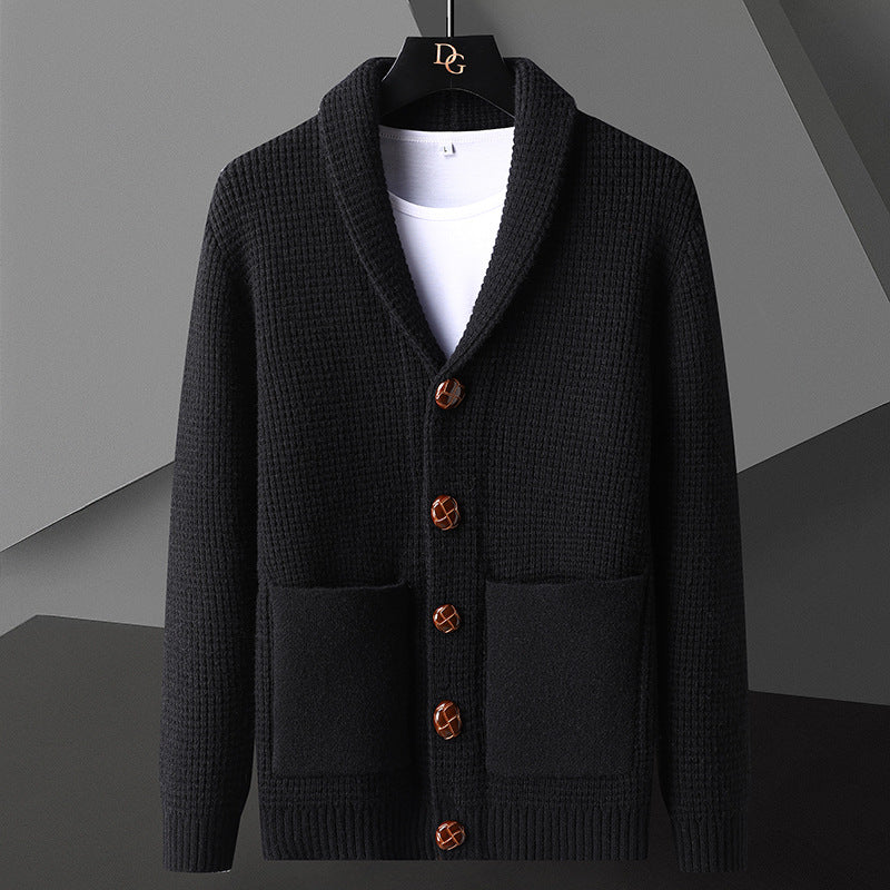 Varsity Wool Cardigan - Image 6