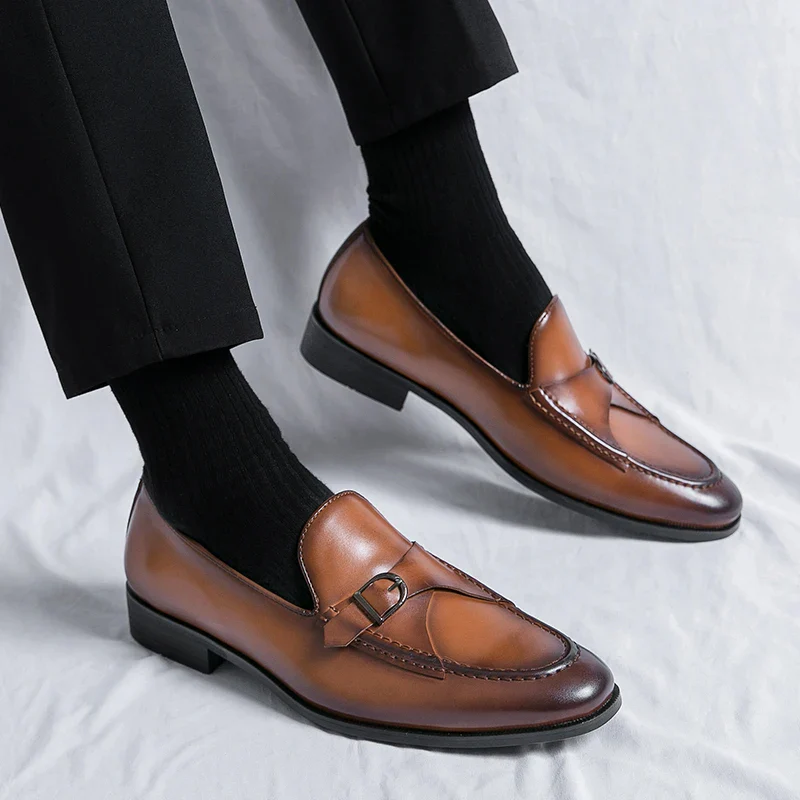 Vienna Genuine Leather Penny Loafers - Image 3