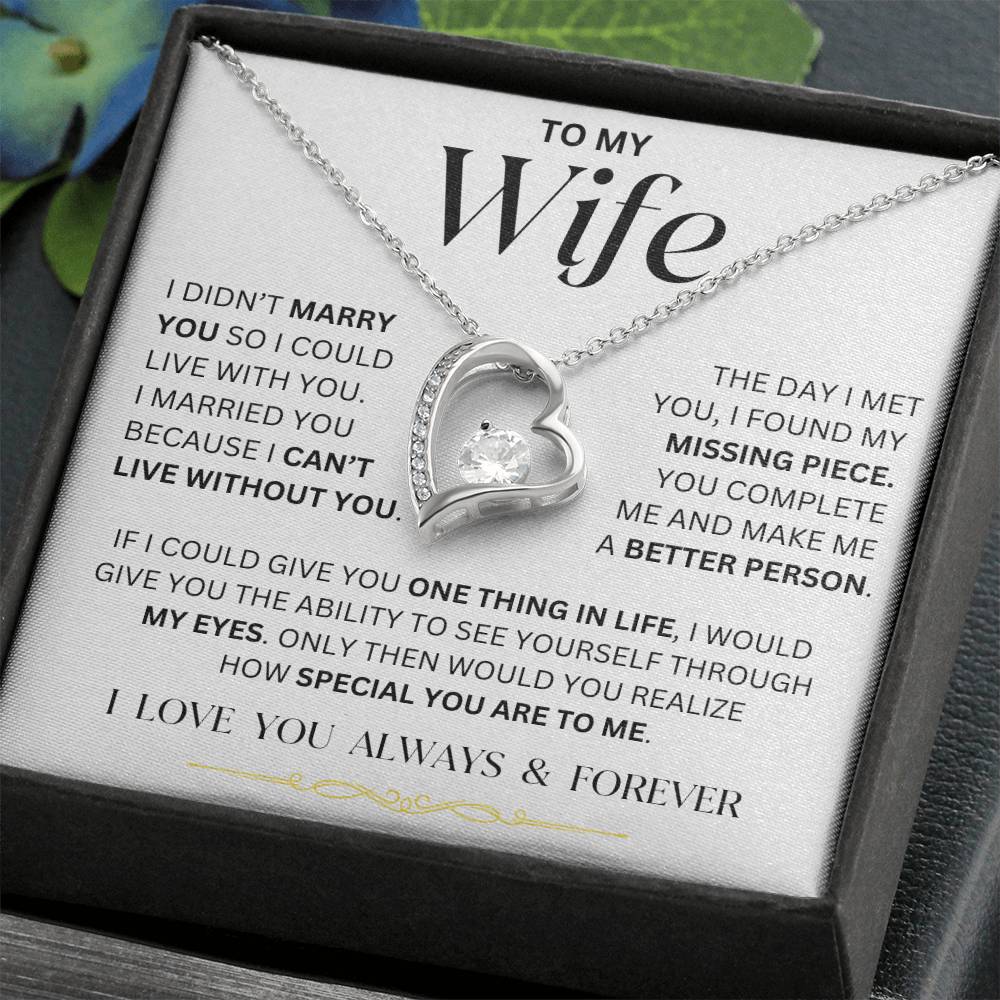 Wife -  Forever Love Necklace - Image 6